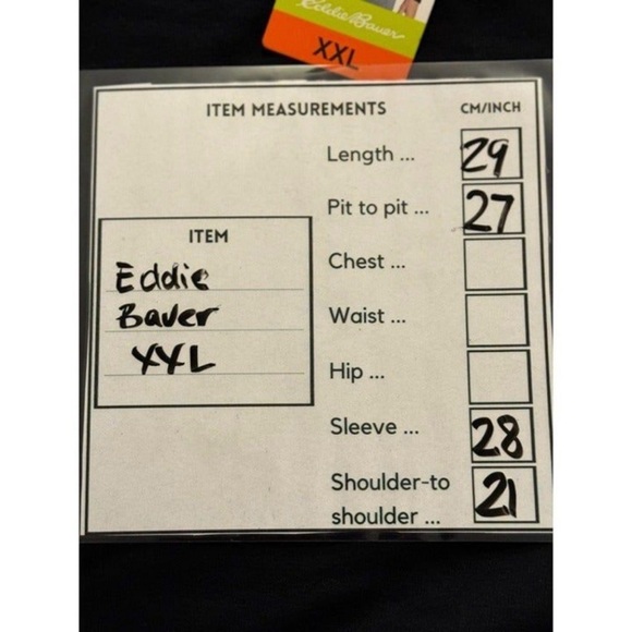 Eddie Bauer NWT Sz XXL Black Men's Plush-Lined Fleece Crewneck Pull On - Picture 3 of 12